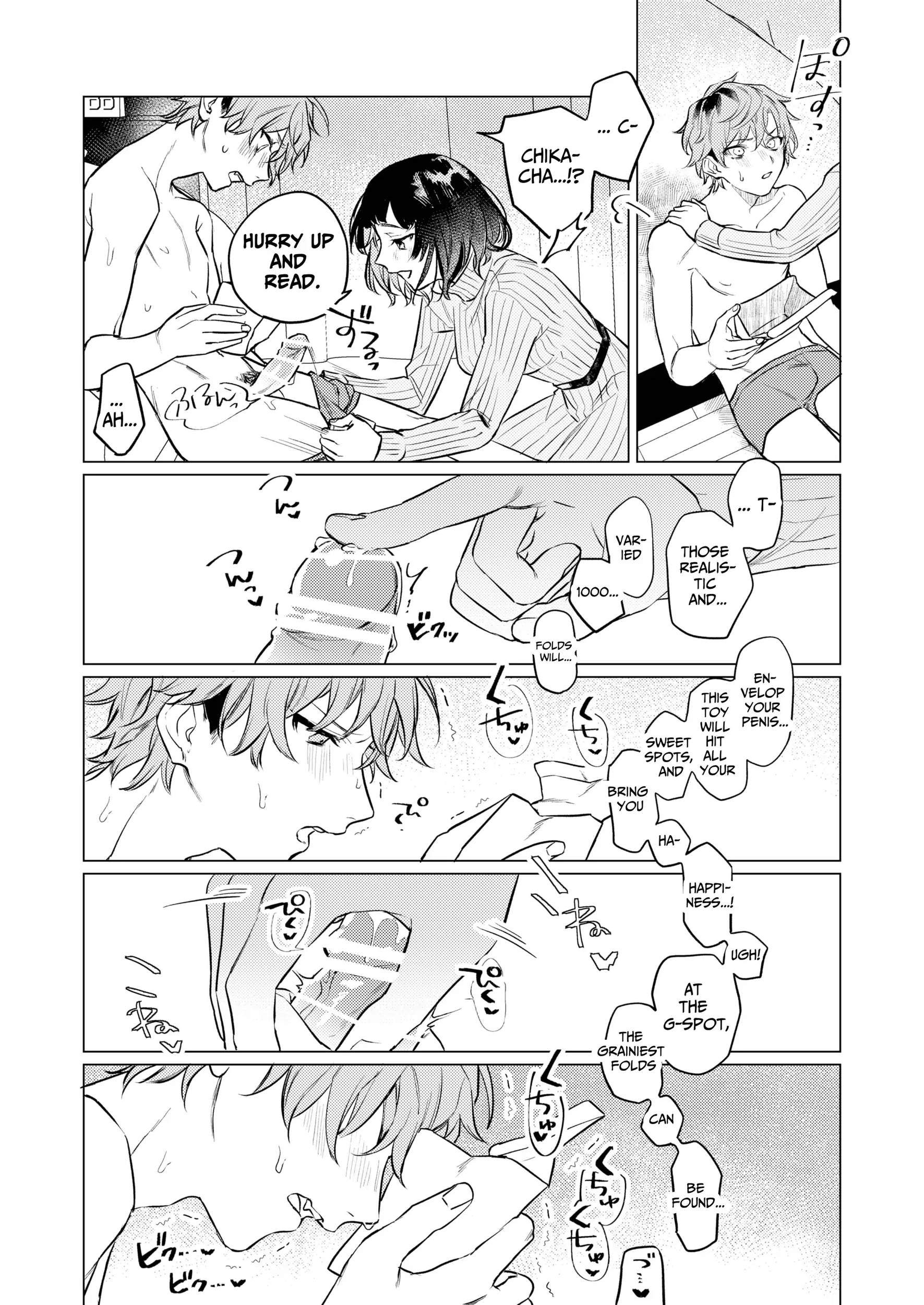 Hentai Manga Comic-I Ain't Losin' To Some Cock Sleeve!-Read-18